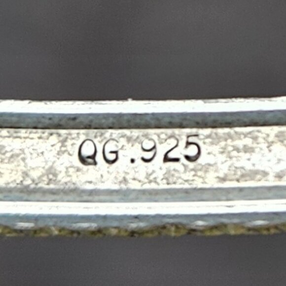 Set of 4 Sterling Silver Bangles - Picture 7 of 8